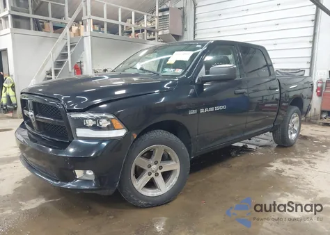 2012 Ram 1500 St from USA, damaged, VIN 1C6RD7KT0CS344181